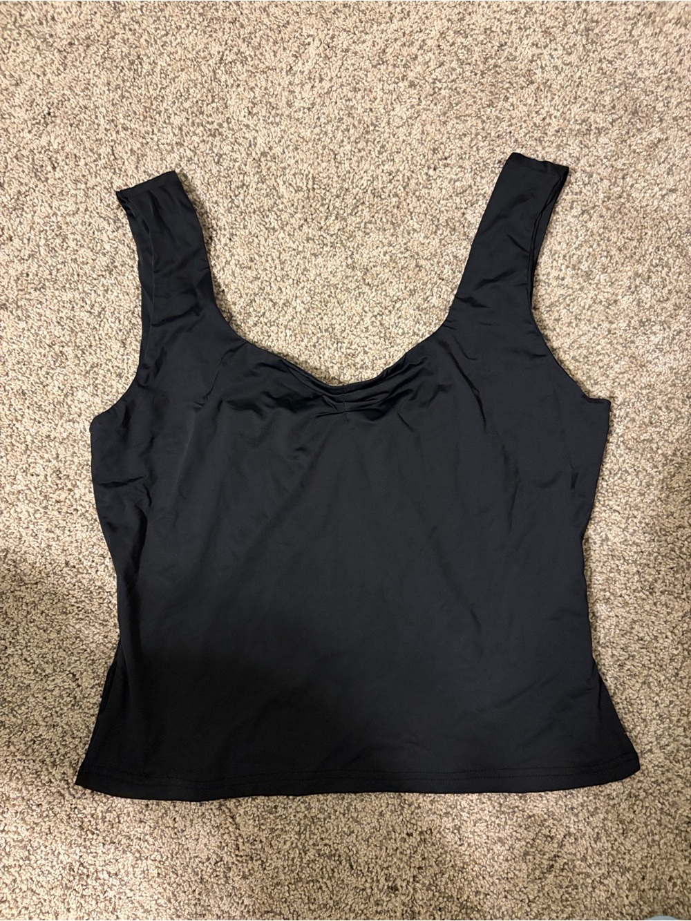 Princess Polly Black Scoop Neck Tank - Picture 6 of 6